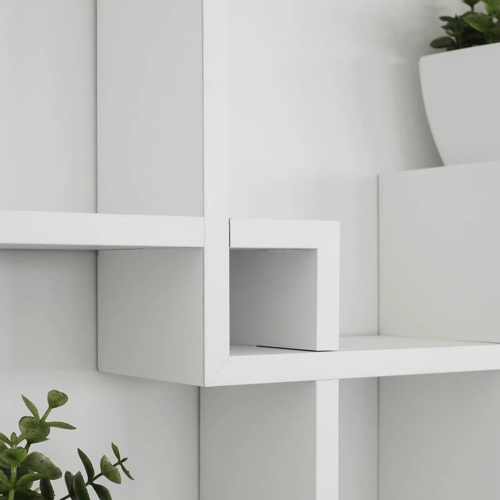 Intersecting Cube Accent Wall Shelf