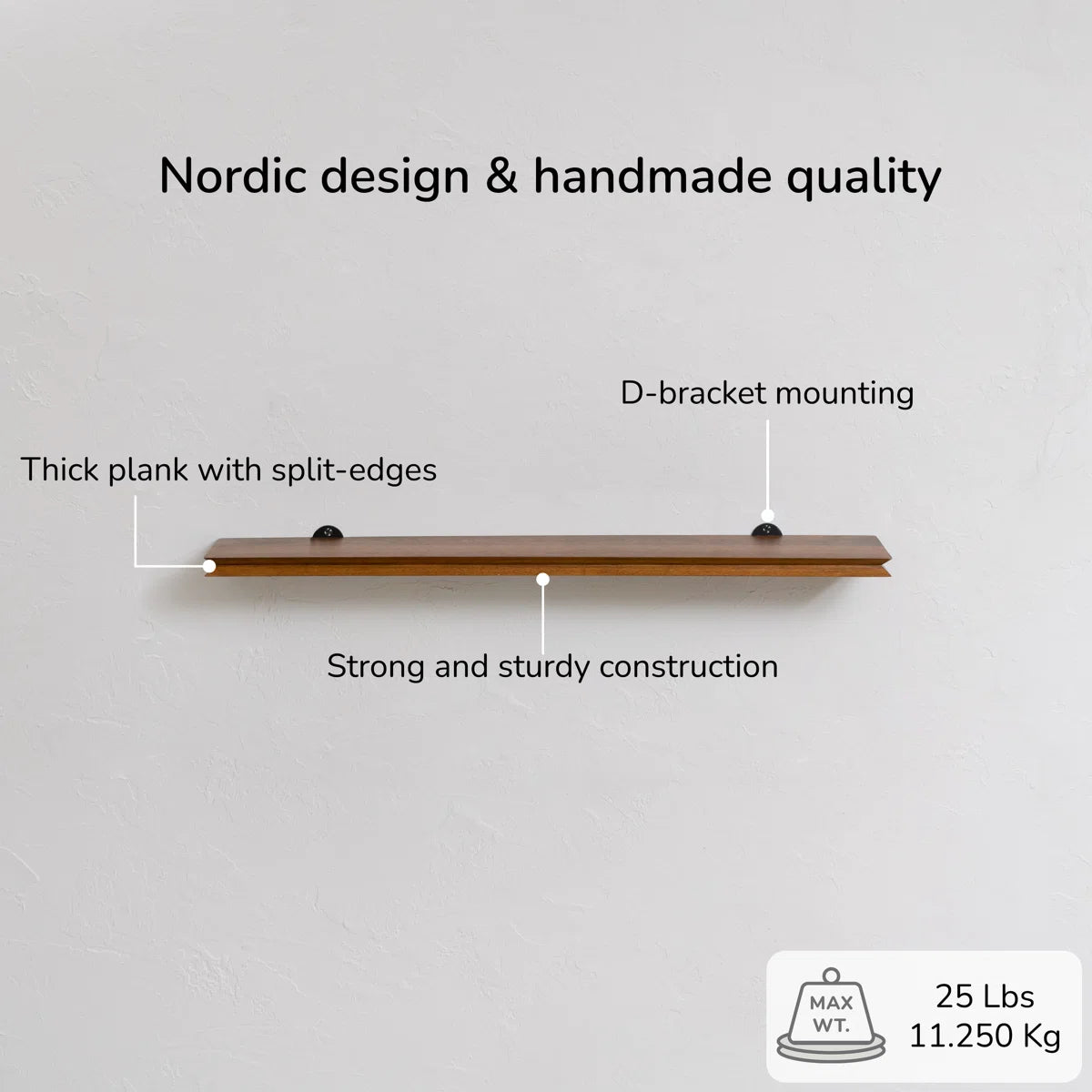 Irie Mango Floating Shelf